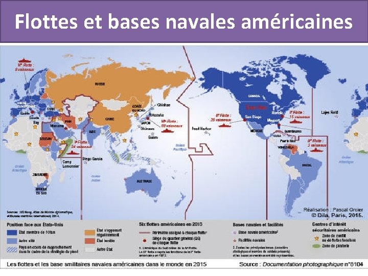 Flottes et bases navales américaines 