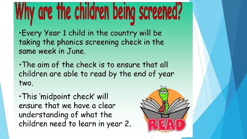 Year 1 Phonics Screening! Can you put the sound buttons on the words to