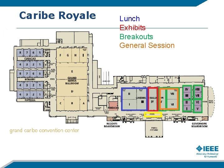 Caribe Royale Orlando Lunch Exhibits Breakouts Cancun General Session 