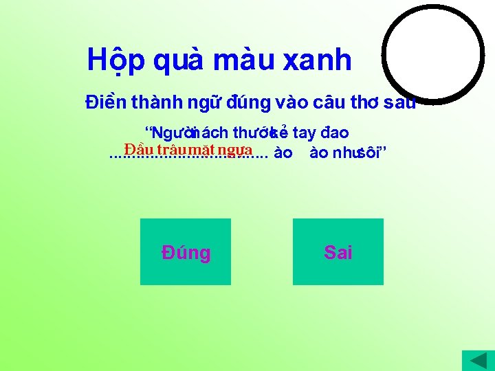 Hép quµ mµu xanh 15 14 13 12 11 10 9 8 7 6