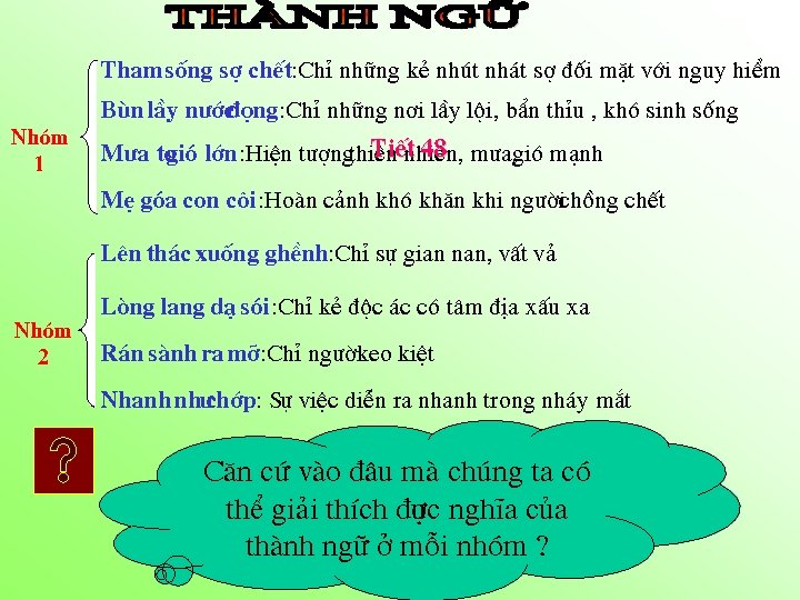 Tham sèng sî chÕt: ChØ nh÷ng kÎ nhót nh¸t sî ®èi mÆt víi nguy