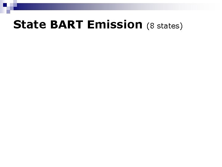 State BART Emission (8 states) 