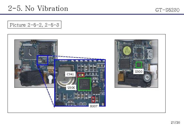 2 -5. No Vibration GT-S 5230 Picture 2 -5 -2, 2 -5 -3 C