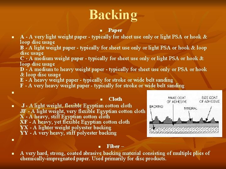 Backing Paper A - A very light weight paper - typically for sheet use