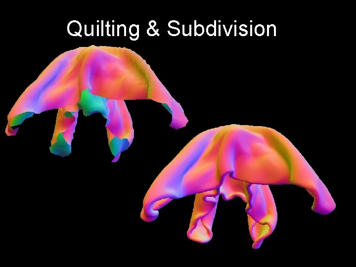 Quilting & Subdivision 