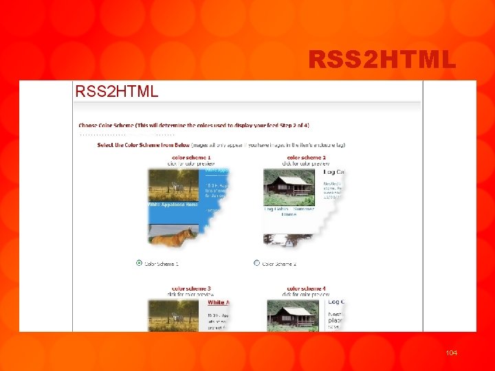 RSS 2 HTML 104 