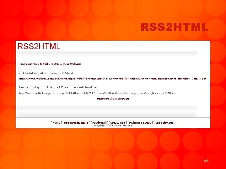 RSS 2 HTML 106 