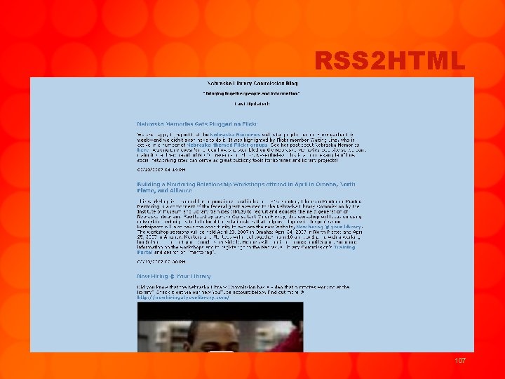 RSS 2 HTML 107 