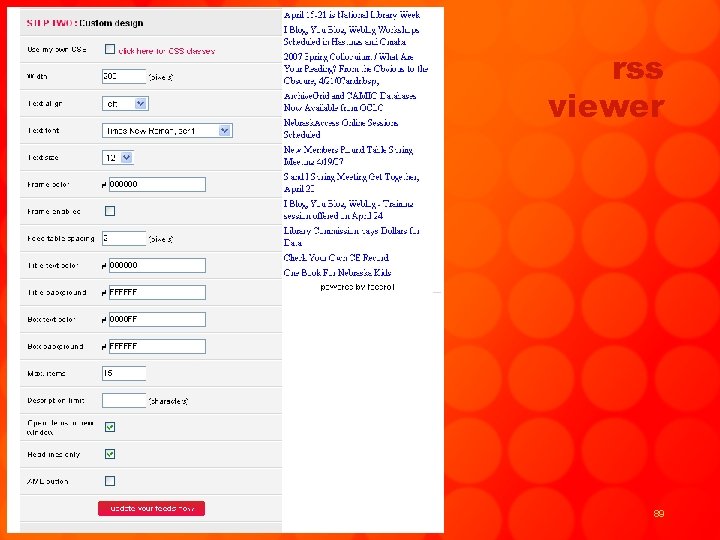 rss viewer 89 