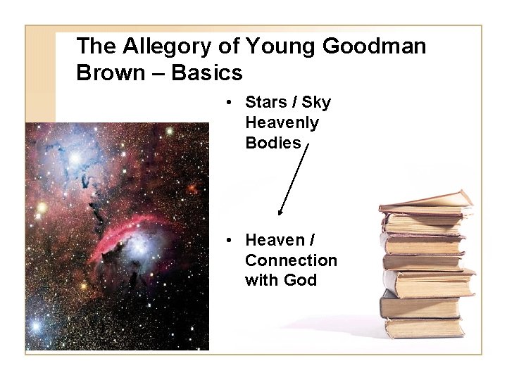 The Allegory of Young Goodman Brown – Basics • Stars / Sky Heavenly Bodies