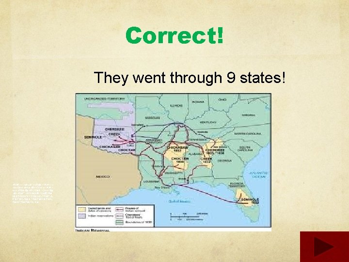 Correct! They went through 9 states! http: //freepages. genealogy. rootsweb. a ncestry. com/~tqpeiffer/Documents/An cestral%20