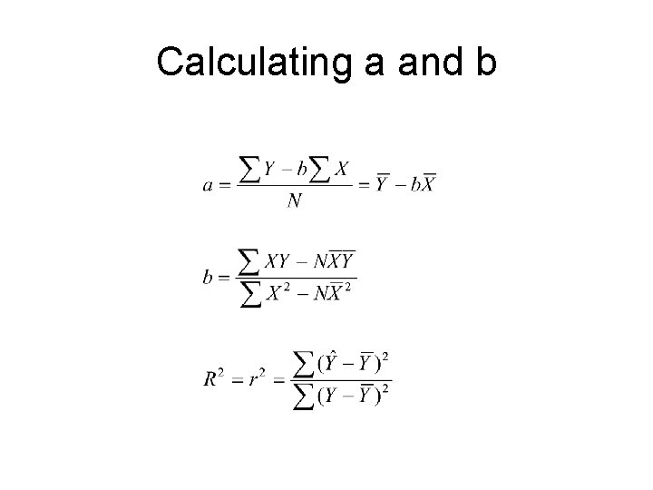 Correlation and Regression Basic Concepts An Example We