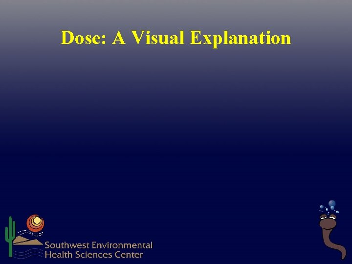 Dose: A Visual Explanation  Dose: A Visual Explanation