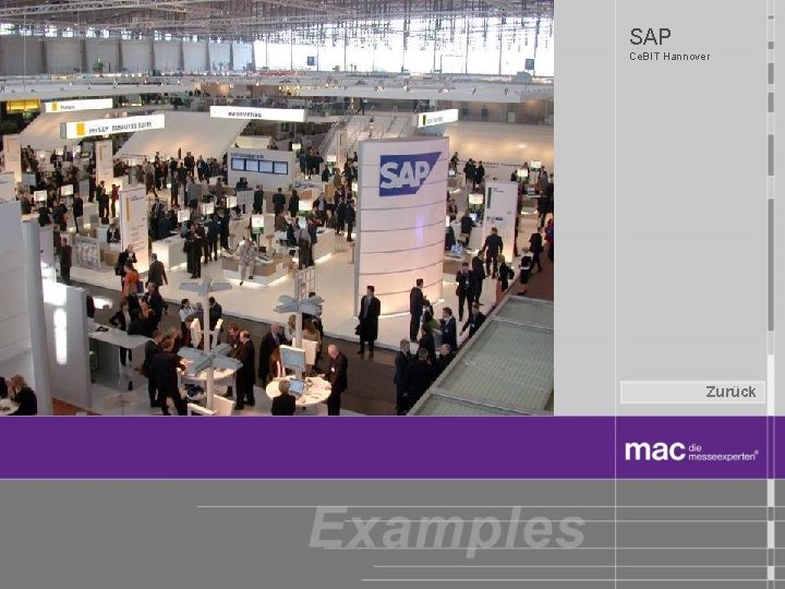 SAP Ce. BIT Hannover Zurück 