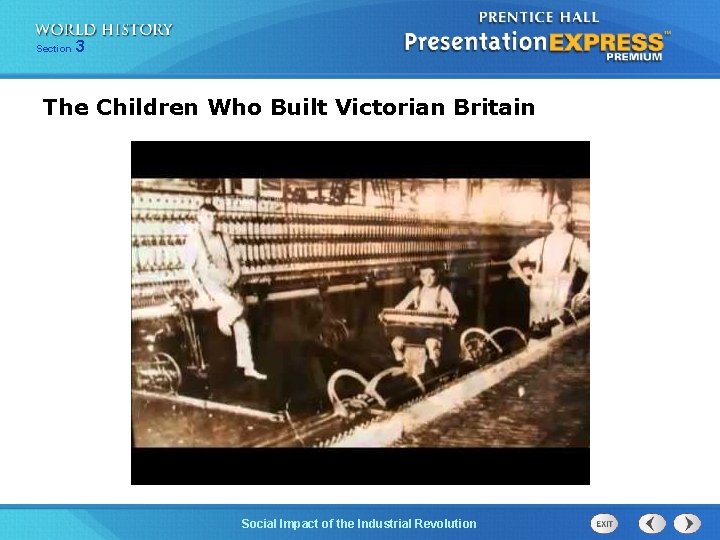 Chapter Section 25 3 Section 1 The Children Who Built Victorian Britain Social Impact
