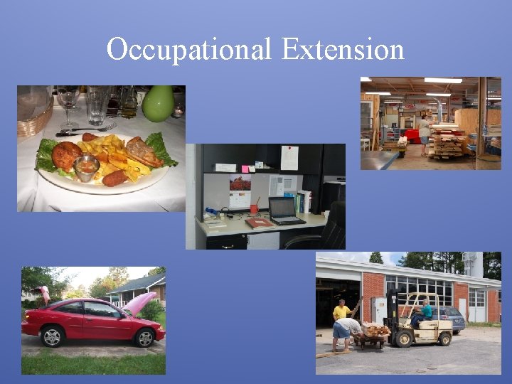 Occupational Extension 