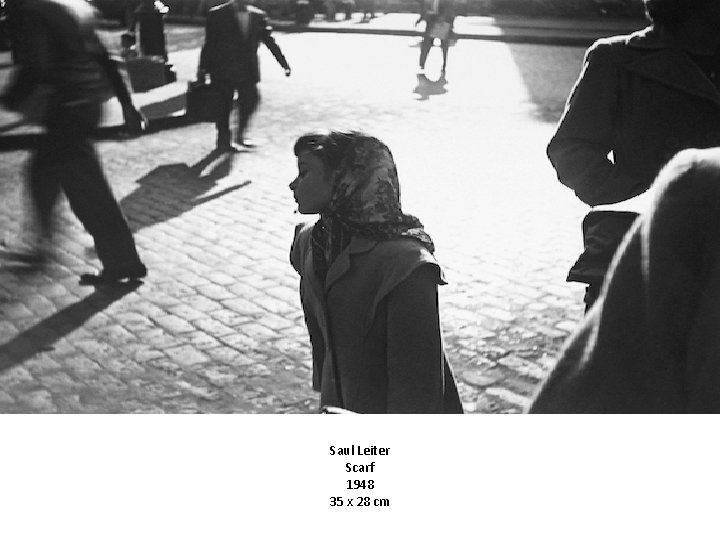 Saul Leiter Scarf 1948 35 x 28 cm 