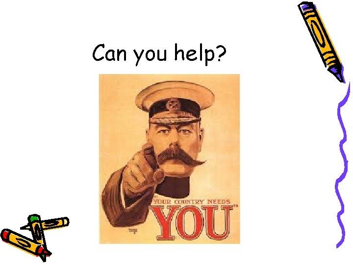 Can you help? 