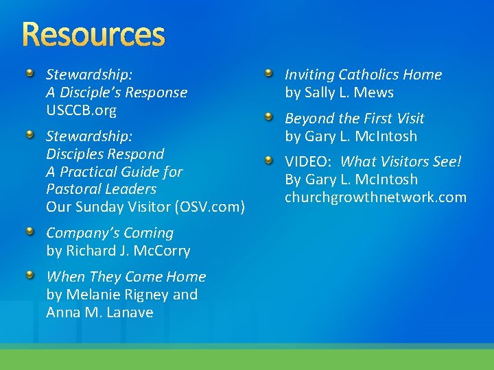 Resources Stewardship: A Disciple’s Response USCCB. org Stewardship: Disciples Respond A Practical Guide for