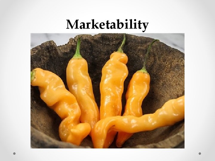 Marketability 