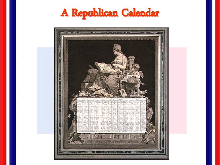 A Republican Calendar 