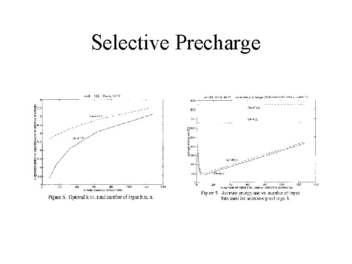 Selective Precharge 