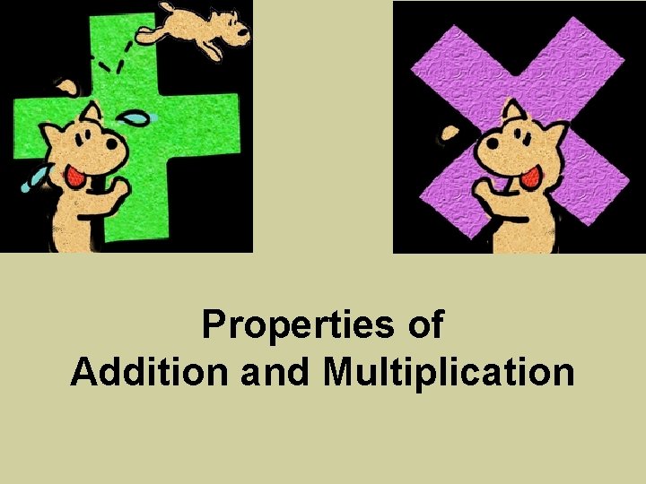 Properties of Addition and Multiplication 