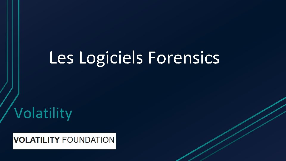 Les Logiciels Forensics Volatility 