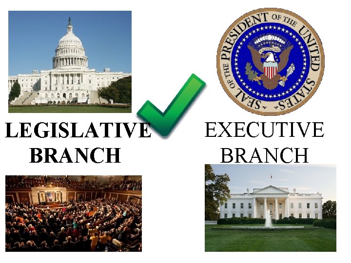 LEGISLATIVE BRANCH EXECUTIVE BRANCH 