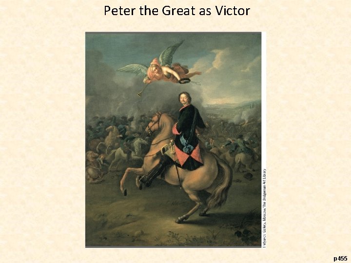 Peter the Great as Victor p 455 