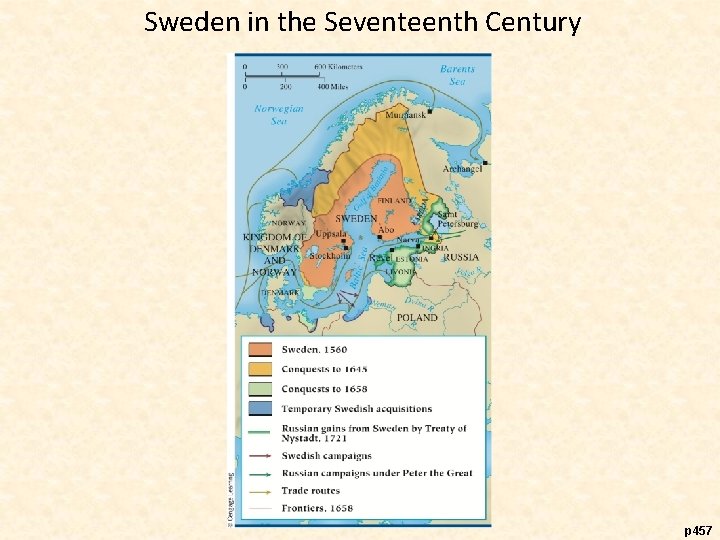 Sweden in the Seventeenth Century p 457 