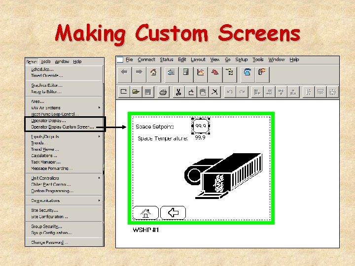 Making Custom Screens 