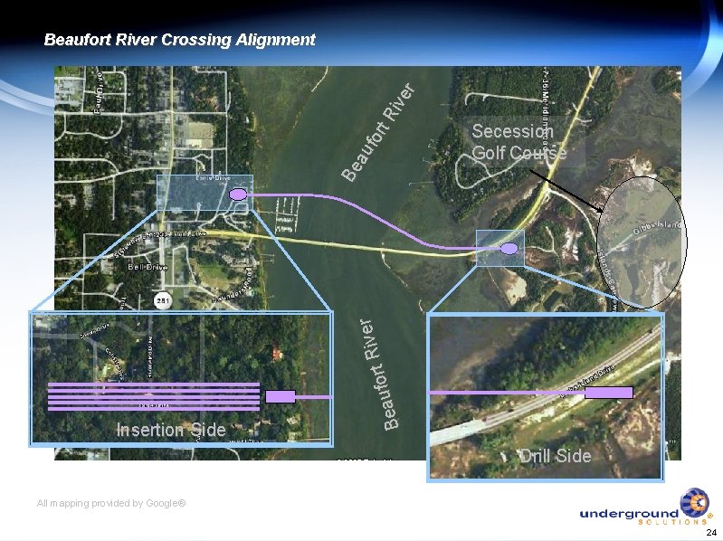 Insertion Side Secession Golf Course er v i R t for u a e