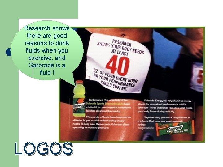 Research shows there are good reasons to drink fluids when you exercise, and Gatorade