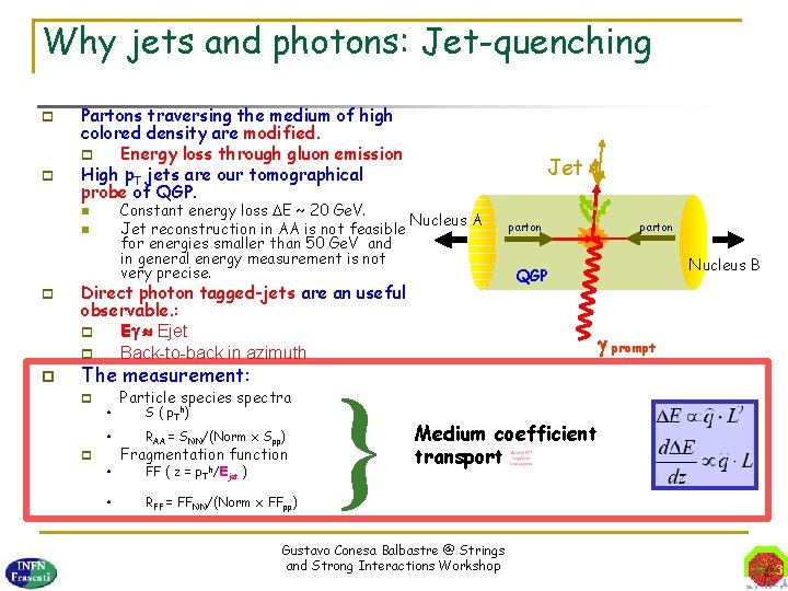 Why jets and photons: Jet-quenching Partons traversing the medium of high colored density are