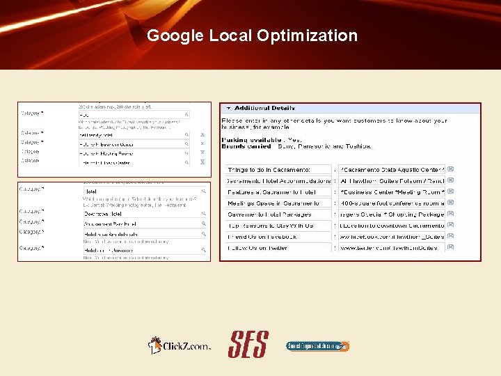 Google Local Optimization 