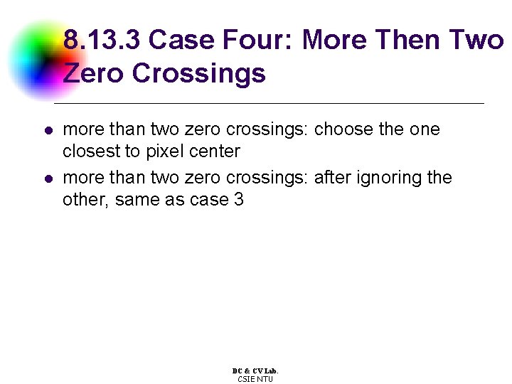 8. 13. 3 Case Four: More Then Two Zero Crossings l l more than