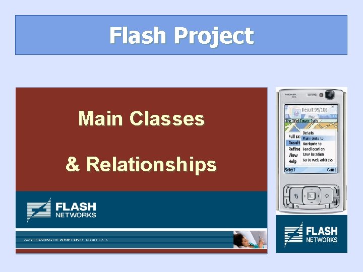 Flash Project Main Classes & Relationships 