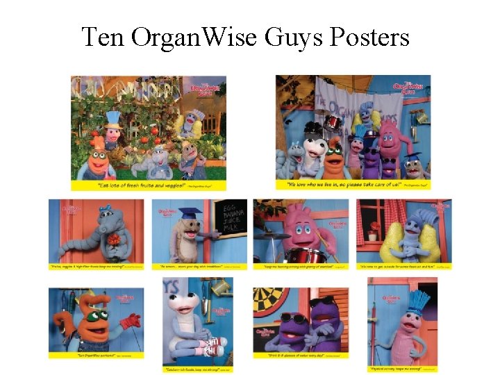 Ten Organ. Wise Guys Posters 