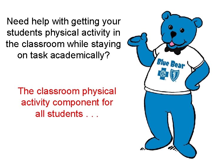 Need help with getting your students physical activity in the classroom while staying on