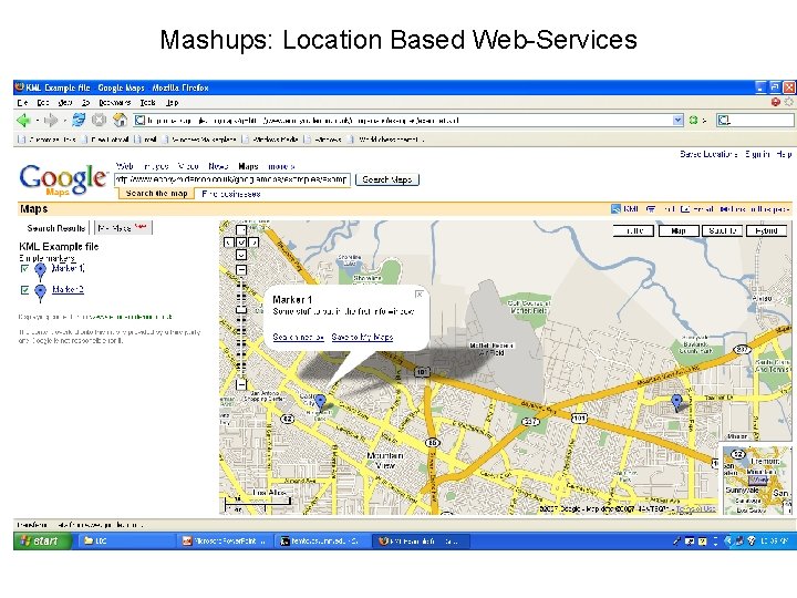 Mashups: Location Based Web-Services 