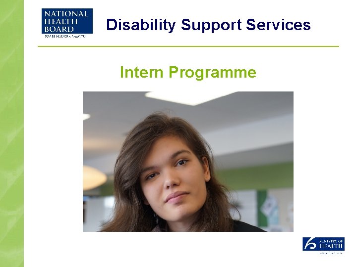 Disability Support Services Intern Programme 