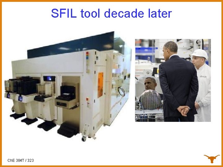 SFIL tool decade later Ch. E 384 T / 323 