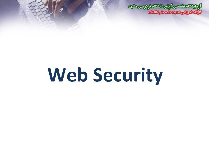 Web Security 