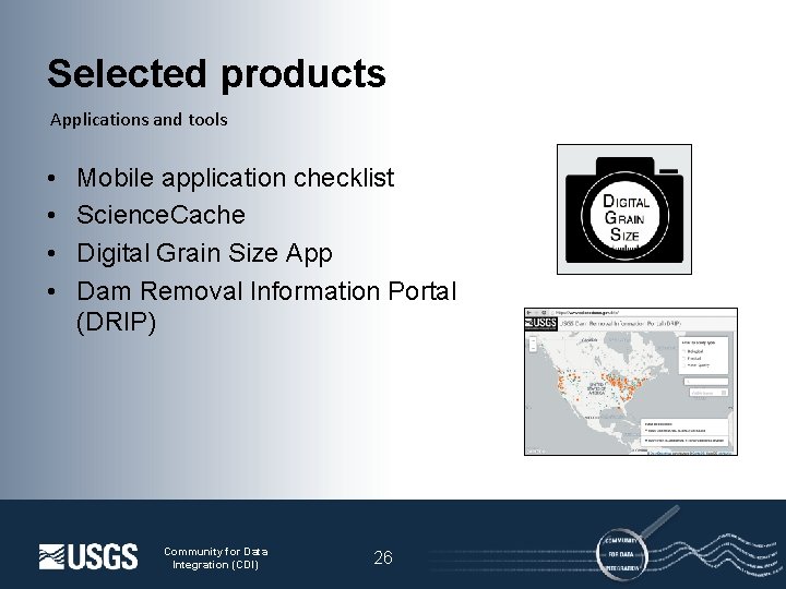 Selected products Applications and tools • • Mobile application checklist Science. Cache Digital Grain