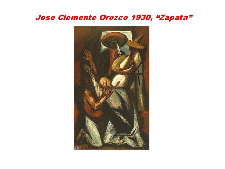 Jose Clemente Orozco 1930, “Zapata” 