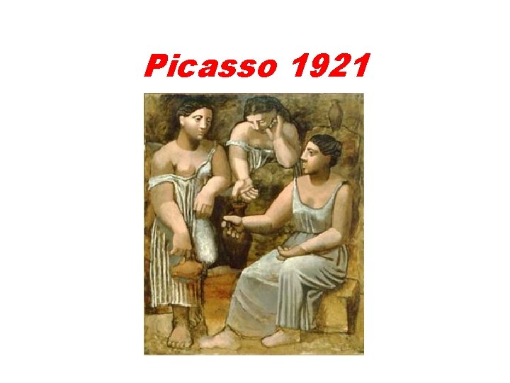 Picasso 1921 