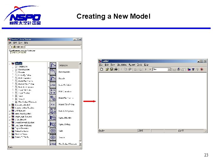 Creating a New Model 23 