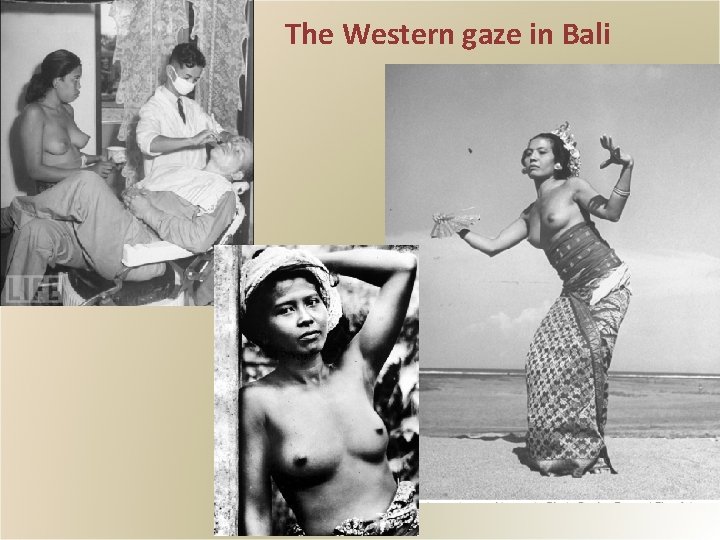 The Western gaze in Bali 