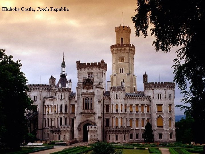 Hluboka Castle, Czech Republic 